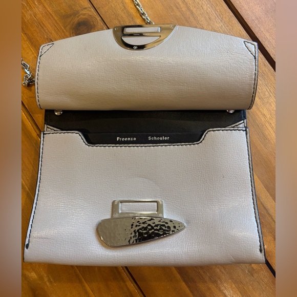 Proenza Schuler Leather Bag with Chain strap - Picture 12 of 14